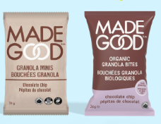 Made Good au choix(bouchées de granolas)